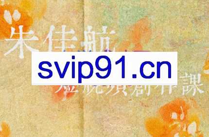 朱佳航·短视频创作课（2.0+3.0）