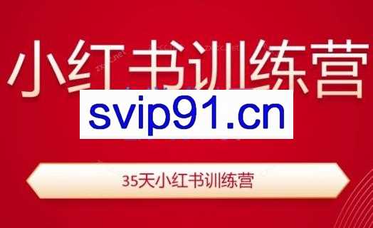 秋叶·小红书训练营（更新23年11月）
