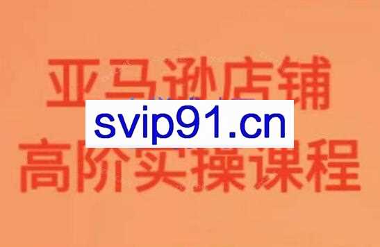 雨哥·亚马逊运营高阶实操课程