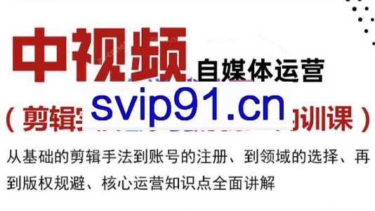 金梦老师·中视频自媒体运营（2023新）