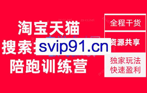 2023未见【無山】淘宝天猫搜索持续盈利陪跑训练营