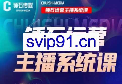 锤石传媒·2023运营主播系统课+文全老师直播（两套），价值6800元