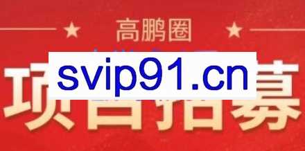 高鹏·抖音X拼多多运营项目，价值3980元