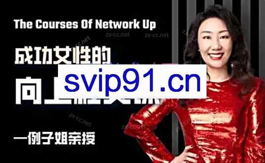 例子姐成功女性的向上社交课