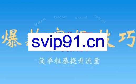 丁老师·淘系流量实操课（老经典）