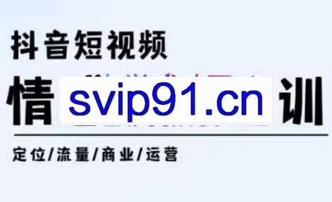丁老师·抖音短视频情感项目培训，价值1080元