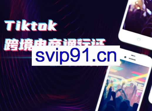 亿启出航·Tiktok跨境电商通行证2.0，价值980元