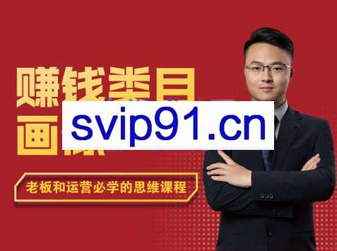 大圣老师·赚钱类目画像方法论，价值1299元