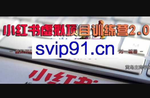 黄岛主·小红书虚拟项目训练营2.0，价值1688元