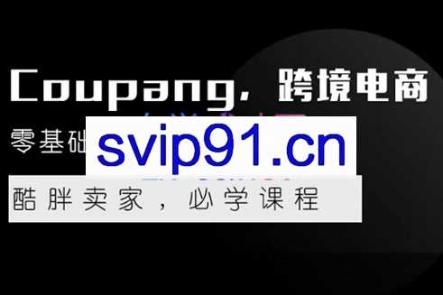 骆老·coupang跨境电商（1-7）+亚马逊，价值万元