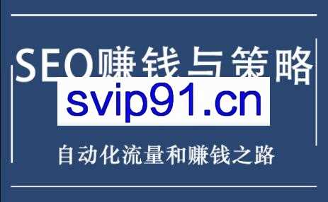 暴疯·SEO赚钱与策略培训2021年5.0最新版，价值1800元