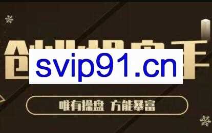 极简·创业操盘手，年入百万的指导课