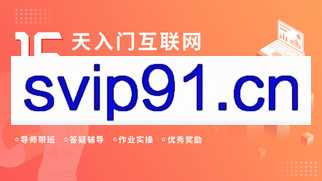 起点学院：15天入门互联网数据分析(自学班)