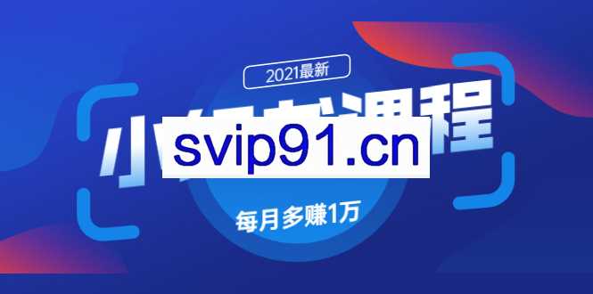 九京《小红书课程》每月多赚1万