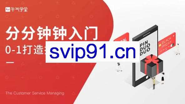 牛气学堂：拼多多实战运营指南