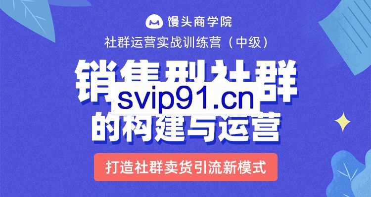 销售型社群的构建与运营 搭建持续赚钱的社群