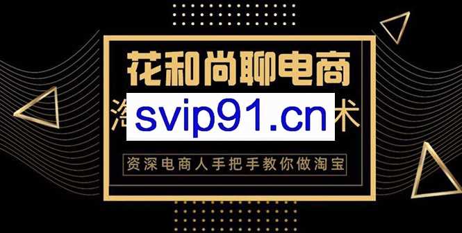 花和尚聊电商：淘宝天猫爆款营运术