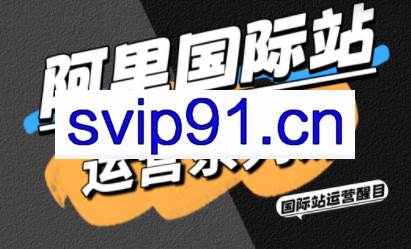 醒目老师·阿里国际站运营系列课(更新10月)