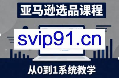 张景老师·亚马逊从0到1选品课程