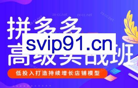 美迪创客·拼多多高级实战班+开店推广班(更新11月)