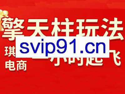 琪琪电商·拼多多擎天柱玩法（更新2月）