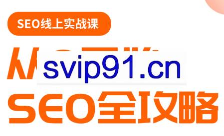 若凡老师·谷歌SEO实操课(更新)