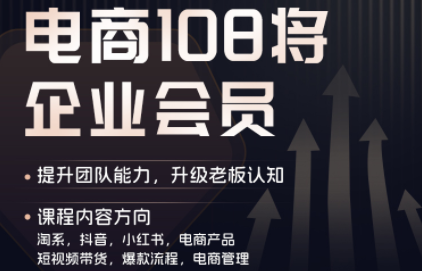 贾真108将电商·电商圈(更新8月)